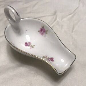 Vintage spoon rest or trinket dish.